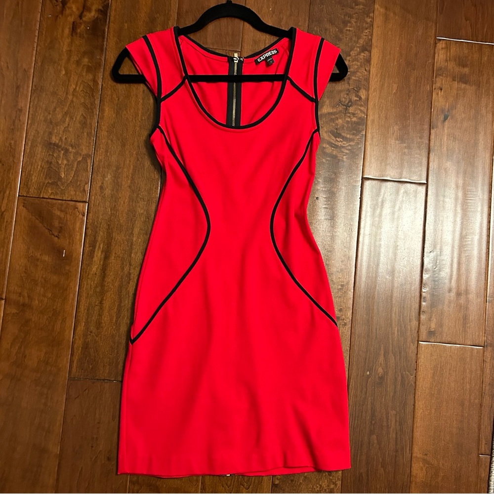 Women’s Red Express Midi Dress